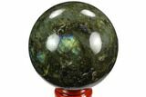 Bargain, Polished Labradorite Sphere - Madagascar #126847-1